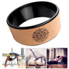 Innovative Wood Yoga Wheel Pilates Professional TPE Yoga Circles Gym Workout Back Training Tool for Bodybuilding Fitness Women