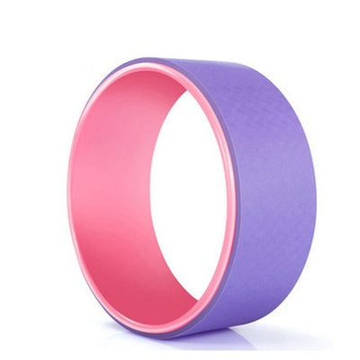 Yoga Pilates Circle TPE Yoga Fitness Roller Wheel Back Training Tool Slimming Magic Waist Shape Pilates Ring