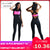 Fitness Sport Suit Women Tracksuit Yoga Set Backless Gym Running Set Sportswear Leggings Tight Jumpsuits Workout Sports Clothing