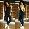 Fitness Sport Suit Women Tracksuit Yoga Set Backless Gym Running Set Sportswear Leggings Tight Jumpsuits Workout Sports Clothing