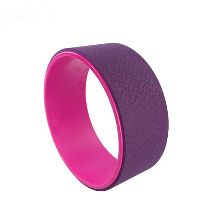 Yoga Pilates Circle TPE Yoga Fitness Roller Wheel Back Training Tool Slimming Magic Waist Shape Pilates Ring