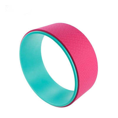 Yoga Pilates Circle TPE Yoga Fitness Roller Wheel Back Training Tool Slimming Magic Waist Shape Pilates Ring