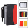 New Sport Football Soccer Referee Wallet Notebook with Red Card and Yellow Card Team Sports Soccer Entertainment