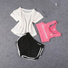 3 Pcs Set Women's Yoga Suit Fitness Clothing Sportswear For Female Workout Sports Clothes Athletic Running Yoga Suit Sets